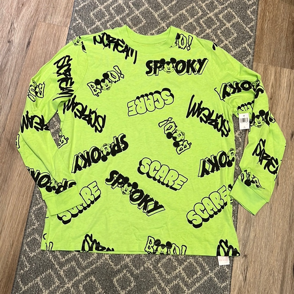 Mickey Mouse Halloween Long Sleeve Top